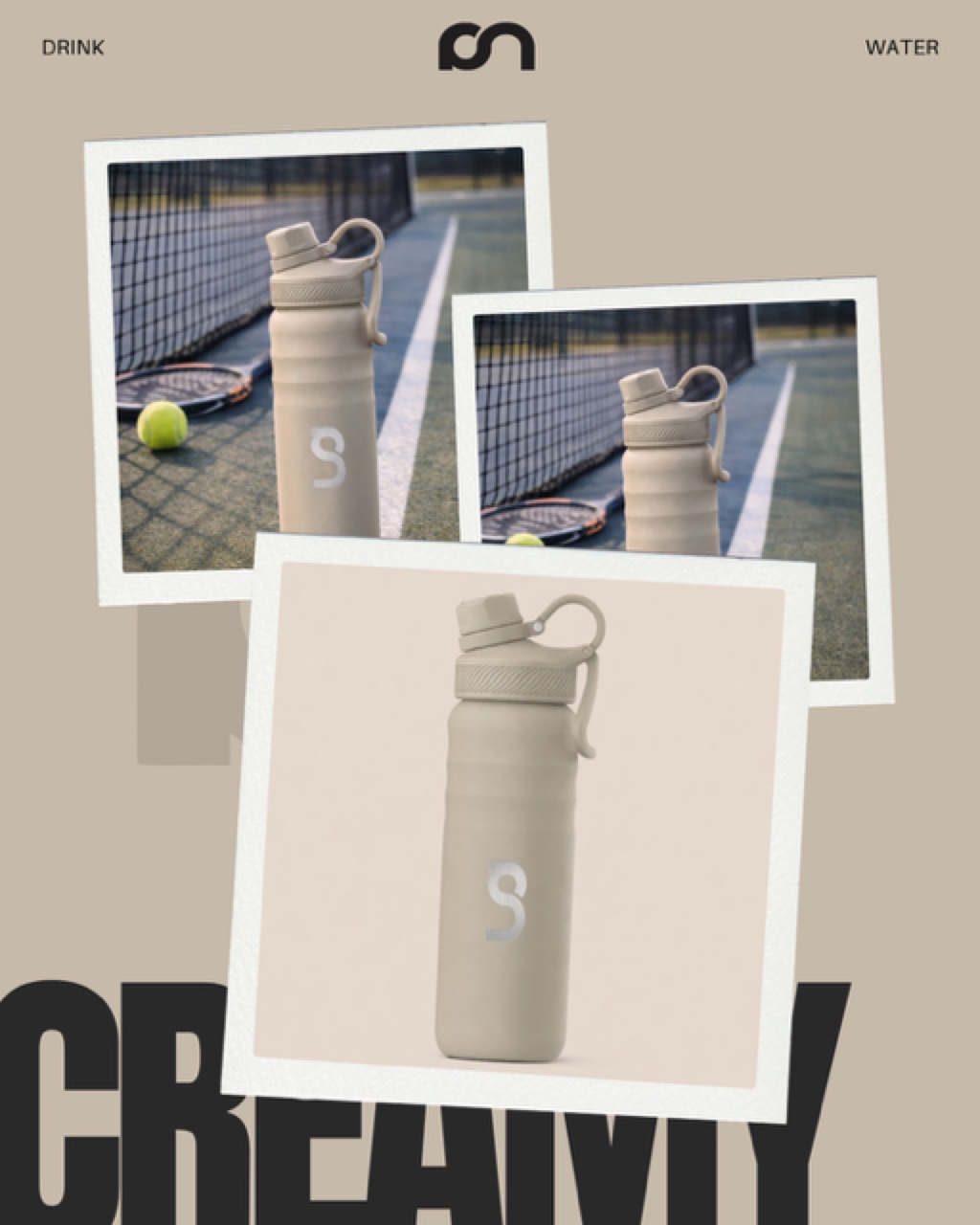 RON Creamy en la cancha de tenis