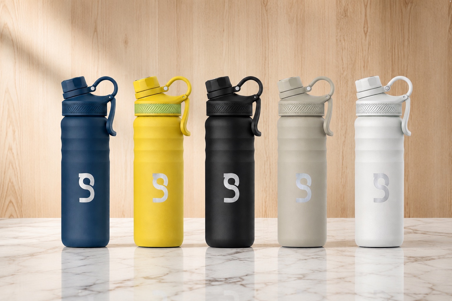 Colección de termos RON en 5 colores